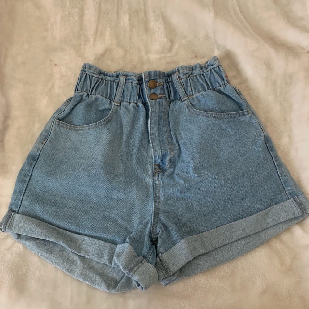High waisted shorts